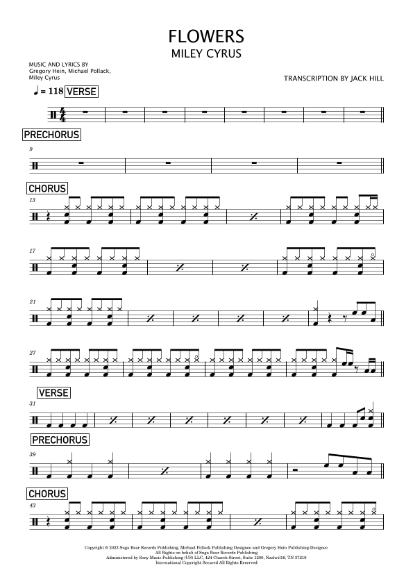 Flowers (arr. Jack Hill)