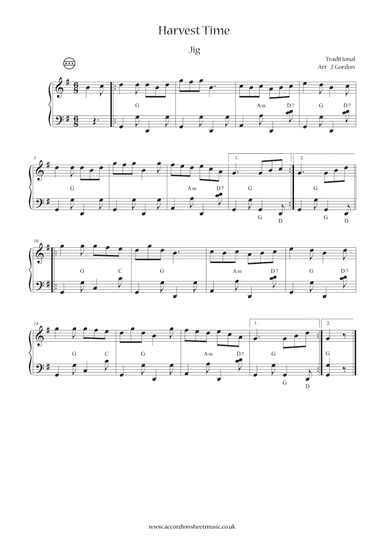 Harvest Time (arr. Julia Gordon)