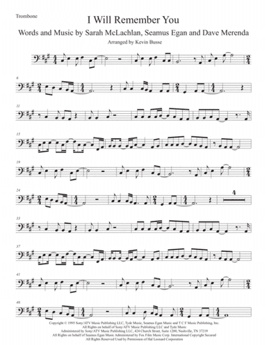 I Will Remember You (arr. Kevin Busse)