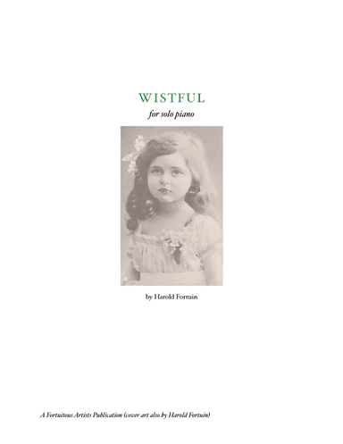 Wistful for solo piano