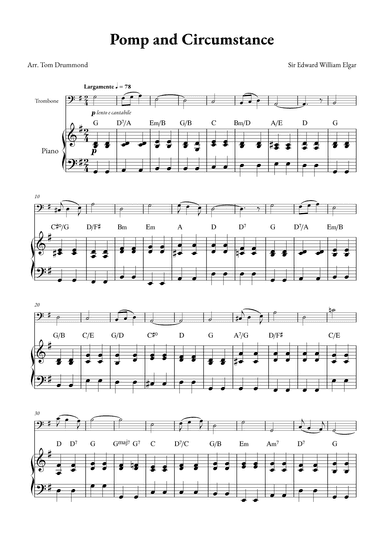 Pomp and Circumstance (arr. Tom Drummond)
