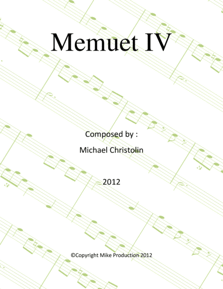 Menuet 4 in D