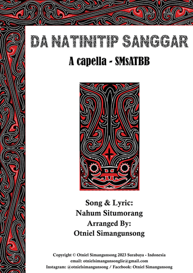 Da Natinitip Sanggar (arr. Otniel Simangunsong)