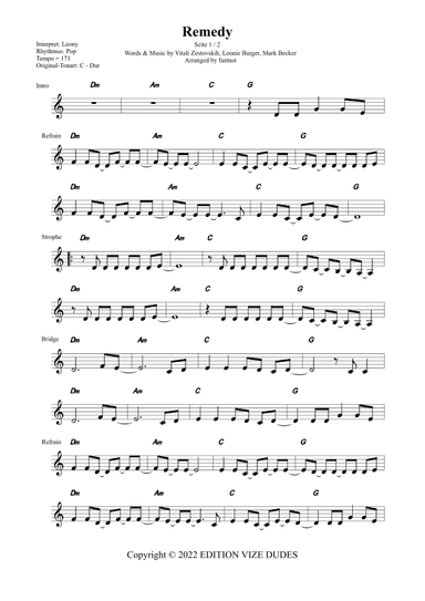 Remedy (arr. funtast)