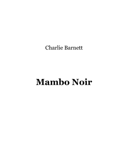 Mambo Noir