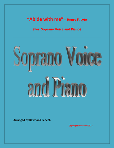 Abide with Me - Soprano Voice and Piano (arr. Raymond Fenech)