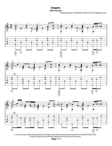 Imagine (arr. Steven Michael King)