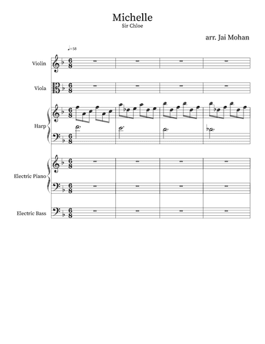 Michelle (arr. Jai Mohan)