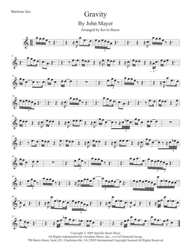 Gravity (arr. Kevin Busse)