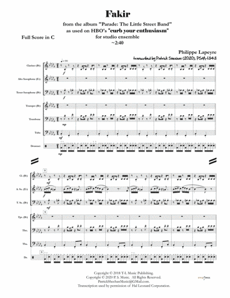 Eskimo Lumber (arr. Patrick Sheehan)