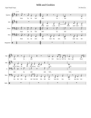 Milk and Cookies (Super Simple Songs) (arr. Bree Hunter Cox)