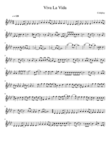 Viva La Vida (arr. Julia Mills)