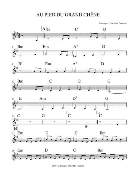 AU PIED DU GRAND CHÊNE