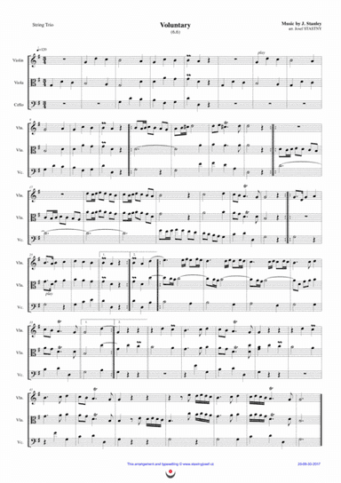 Voluntary (arr. Josef STASTNY)