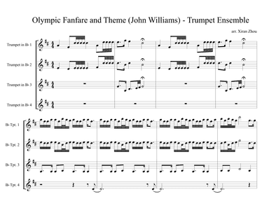 Olympic Fanfare (arr. Xiran Zhou)