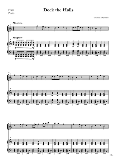 Deck the Halls (arr. SMMUS)