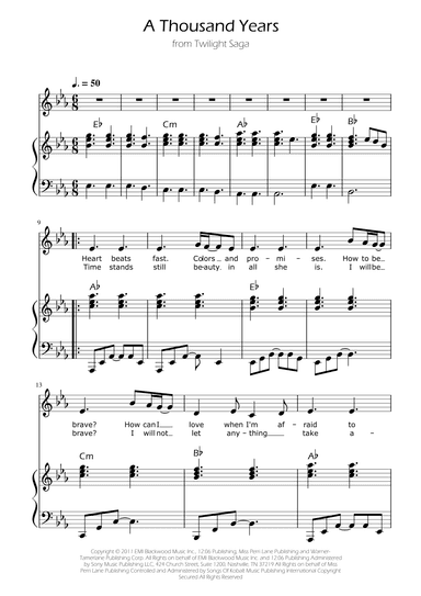 A Thousand Years (arr. Ygor Nunes)