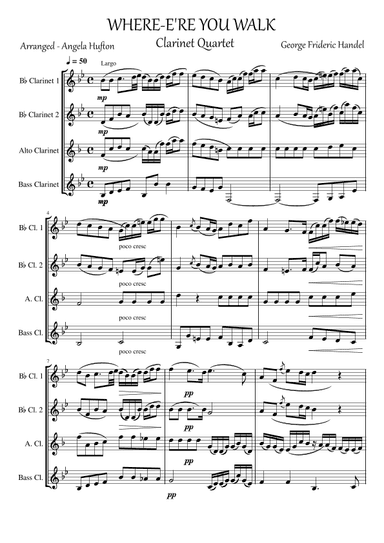 WHERE-E'RE YOU WALK (arr. Angela Hufton)