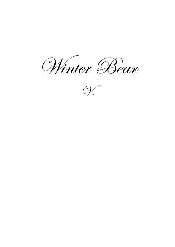 Winter Bear (arr. Samira Costa)