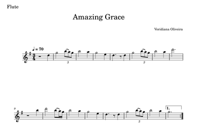 Amazing Grace (arr. Veridiana Oliveira)