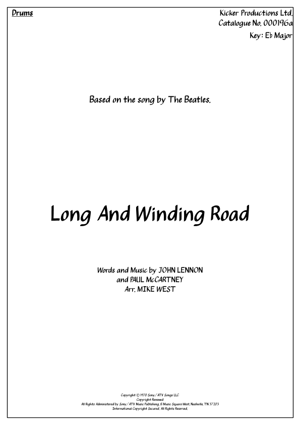 The Long And Winding Road (arr. Michael Storeton-West)