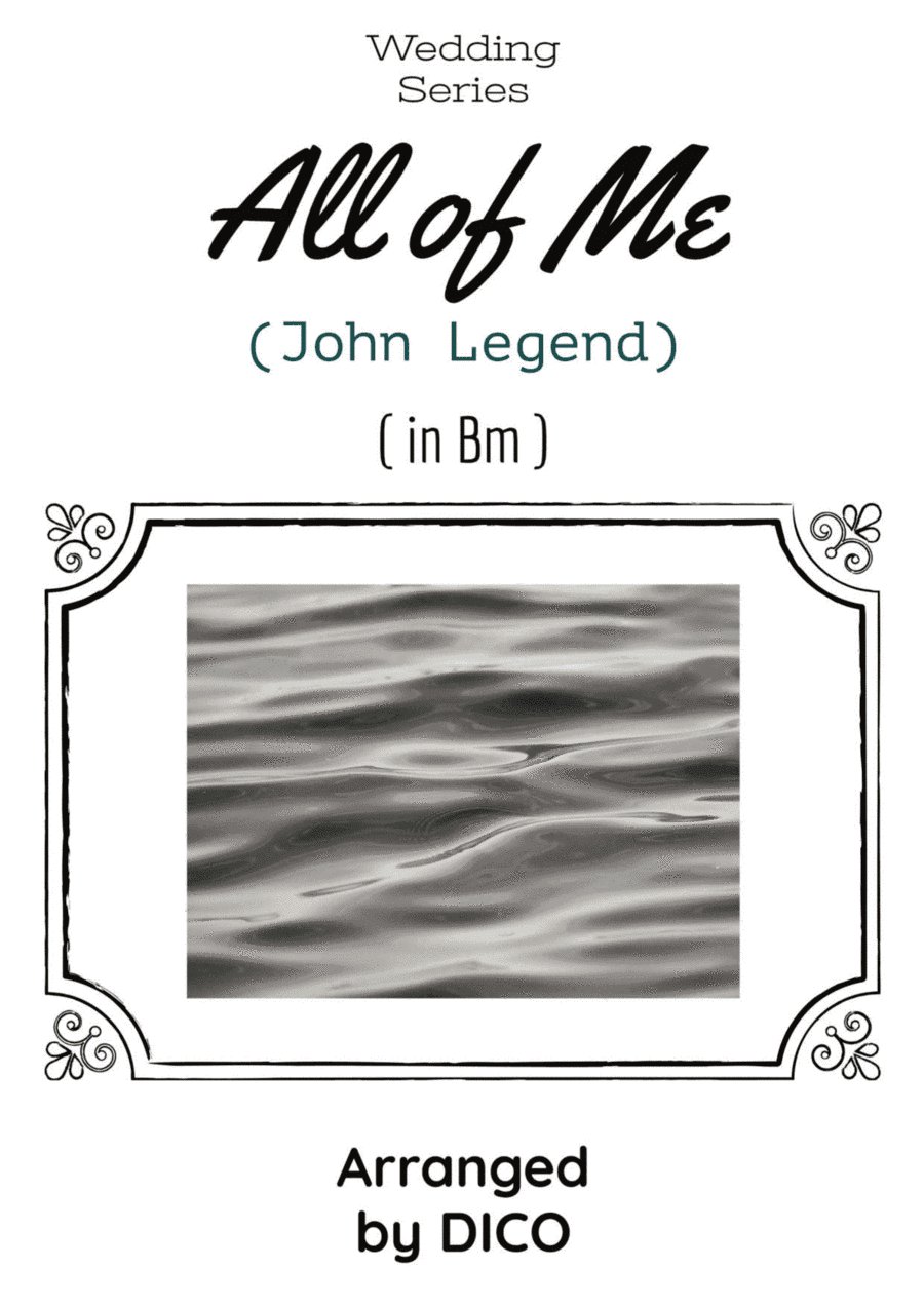 All Of Me (arr. Dico)