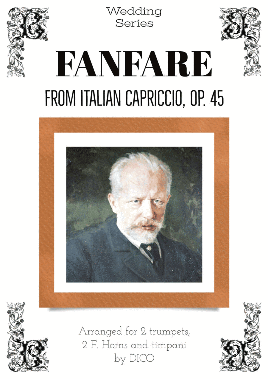 Fanfare (Italian Capriccio) for 2 Trumpets, 2 F. Horns and Timpani (arr. Dico)