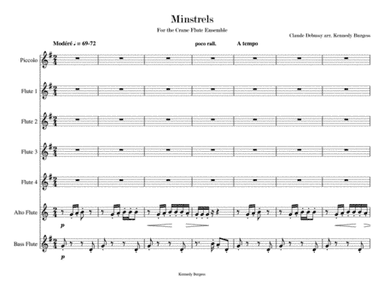 Minstrels (arr. Kennedy Burgess)