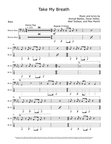 Take My Breath (arr. David Lartey)