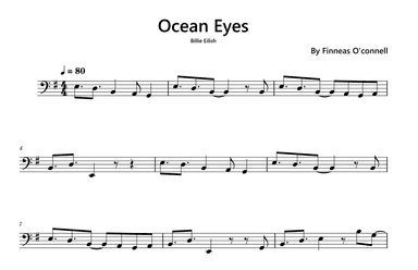 Ocean Eyes (arr. Funtom)