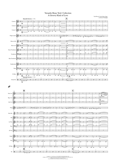 A Groovy Kind Of Love (arr. Kevin P Holdgate)