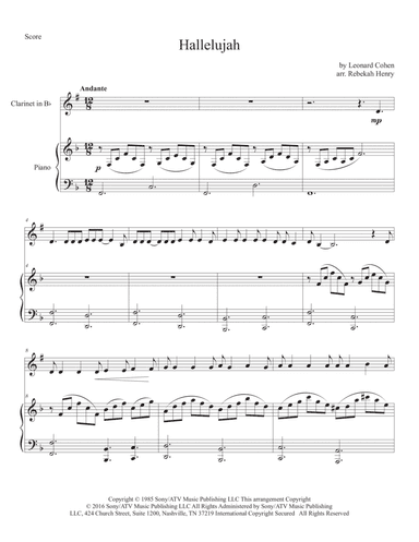 Hallelujah (arr. Rebekah Henry)