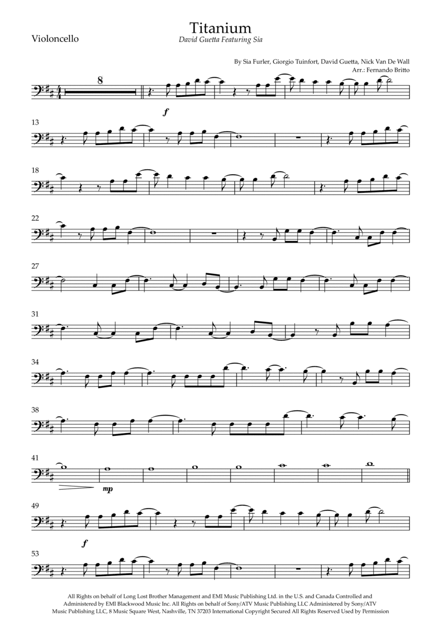 Titanium (arr. Fernando Britto)