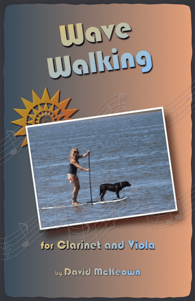 Wave-Walking, for Clarinet and Viola Duet