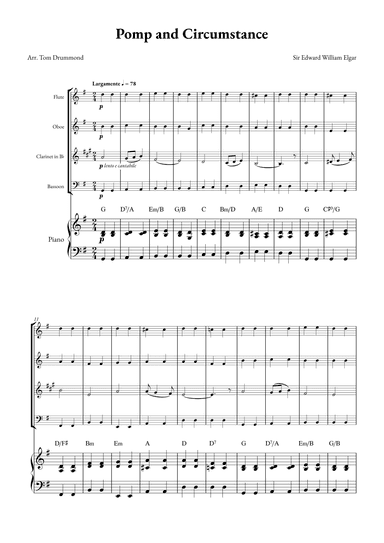 Pomp and Circumstance (arr. Tom Drummond)