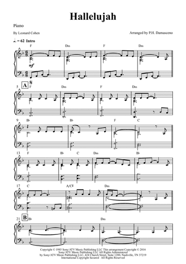 Hallelujah (arr. P.H. Damasceno)