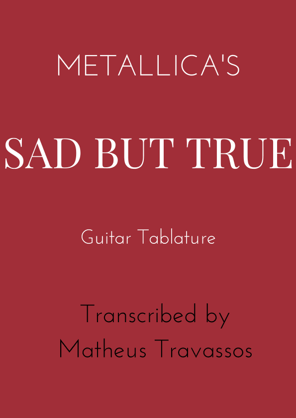 Sad But True (arr. Matheus Travassos)
