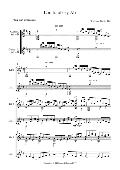 Londonderry Air (Danny Boy) (arr. Robin Hill)