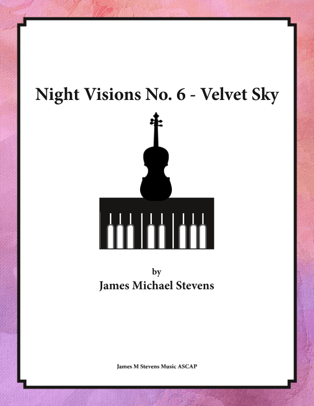 Night Visions No. 6 - Velvet Sky - Viola & Piano