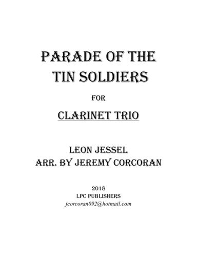 Parade of the Tin Soldiers for Three Clarinets (arr. Jeremy Corcoran)