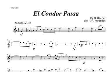El Condor Pasa (arr. P. R. Frederick)