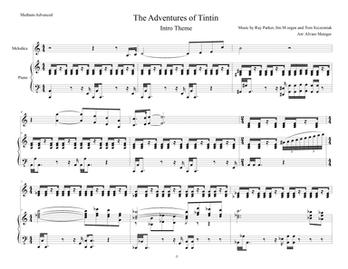 Tintin's Adventures (arr. Alvaro Metzger)