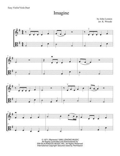 Imagine (arr. K. Wreede)
