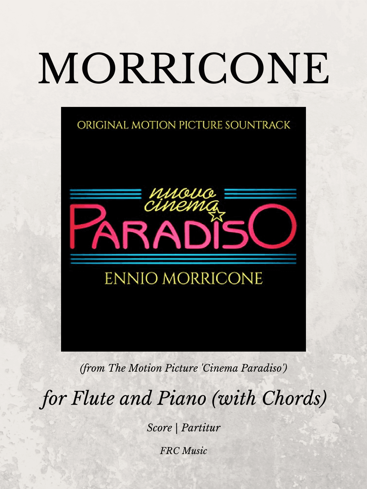 Nuovo Cinema Paradiso (arr. Flavio Regis Cunha)