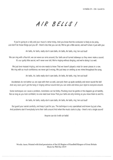 Air Bells - Handbells - 12 Bell