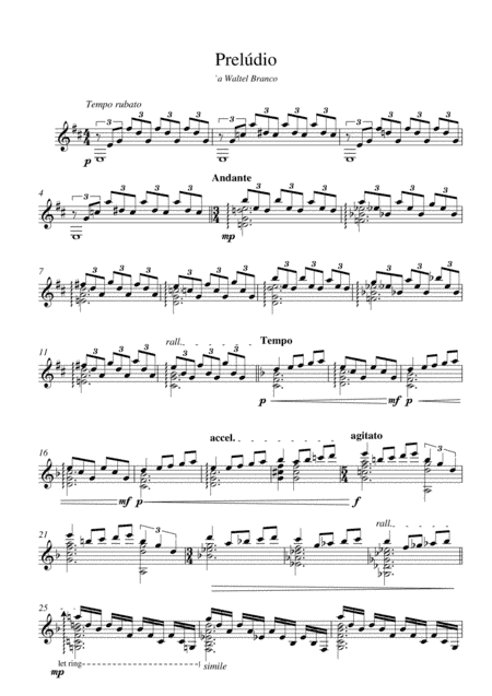 Prelúdio à Waltel Branco [Prelude to Waltel Branco]