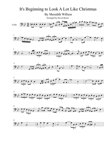It's Beginning To Look Like Christmas (arr. Kevin Busse)