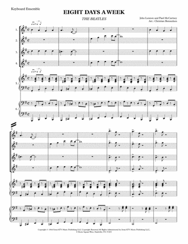 Eight Days A Week (arr. Christian Bennedsen)