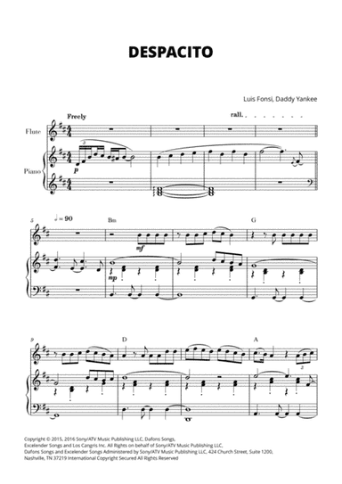 Despacito (arr. Cadenza Editions)