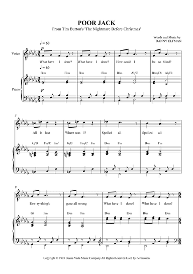 Poor Jack (arr. SCMusic)